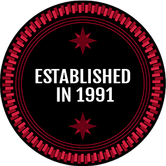 Established in 1991 Badge